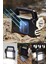 Yan Panelli Powerbank Özellikli 3 Modlu Solar Panelli Şarjlı Güneş Enerji Suya Dayanıklı Kamp Feneri 2