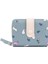 Sevimli Tavşan Baskılı Bayan Cüzdan Kısa Akordon Kart Yuvası Toka Para Cüzdanı Kimlik Çantası Fermuarlı Clutch (Yurt Dışından) 3