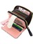 Sevimli Tavşan Baskılı Bayan Cüzdan Kısa Akordon Kart Yuvası Toka Para Cüzdanı Kimlik Çantası Fermuarlı Clutch (Yurt Dışından) 5