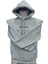Erkek Açık Mavi Kapüşonlu Owersize Salaş Üç Iplik Sweat Shirt Esk-Plma 5