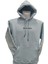 Erkek Açık Mavi Kapüşonlu Owersize Salaş Üç Iplik Sweat Shirt Esk-Plma 3
