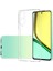 Realme 12 Lite Kılıf Lüx Şeffaf Yumuşak Süper Silikon + Nano Ekran Koruyucu 1