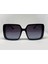 OS3529 Kadın Güneş Gözlüğü Cat Eye Siyah Çerçeve UV400 Kemik Çerçeve Degrade Cam 1