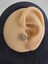 Halka x Artı Model Kıkırdak Piercing Tragus Helix Silver Gümüş Renk Küpe 2