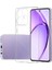 Oppo A3 Kılıf Lüx Şeffaf Yumuşak Süper Silikon + Cam Ekran Koruyucu 1