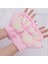 Pembe Renk Pati Figürlü Eldiven 2
