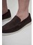 Hakiki Süet Erkek Düz Loafer 500911 5