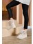 Yüksek Taban Kadın Sneaker 191351 4