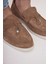 Hakiki Süet Erkek Tokalı Loafer 500910 4
