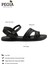 Kadın Örgü Deri Sandalet DG6011 2