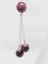 Lal (Garnet-Granat) Taşı Zincirli Kolye (8924) 4