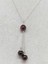 Lal (Garnet-Granat) Taşı Zincirli Kolye (8924) 5