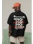 No Pain No Gain Yazılı Unisex Oversize Tişört 1