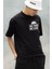 No Pain No Gain Yazılı Unisex Oversize Tişört 3