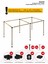 Özgür 85 x 85'den 100 x 100 mm'ye Kadar Ahşaplar Için Iki Bölümlü Pergola Bağlantı Seti 3