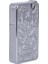 Soft Flame Gümüş Desenli Metal Çakmak 2