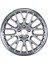-E441-16 8.0X18-5X112 ET45 66.45 Silver Lip Polished Jant (4 Adet) 2