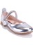 DJA76-HY10005 Gümüş Ayna Kız Çocuk Babet Ayakkabı 1
