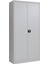 Metal Dosya Dolabı, Tam Montajlı, 195 x 92 x 42 cm , Kilitlenebilir Dolap, 5 Bölmeli, Çok Amaçlı Dolap 4