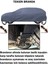 Opel Astra H Sedan (2007 - 2010) Araba Brandası Su Geçirmez Branda Miflonlu Premıum Oto Branda 4
