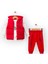 Baby Marka Kelvin Desen Baskı Yelekli Üçlü Takım Unisex 6-36 Ay 1