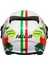 Motosiklet Yarım Kask Double Güneş Vizörlü Sertifikalı Abs Material Spring Women 3