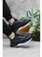 Swiftrunner Pro 5.0 Erkek Bağcıklı Siyah Yürüyüş Ayakkabısı 4