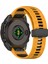 Garmin Fenix 8 47MM / Fenix E 47MM / Quatix 7 Pro Manyetik Katlanır Toka ile Nefes Alabilir Silikon Kayış (Yurt Dışından) 1