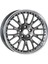 -E441-06 8.0X18-5X100 ET35 67.1 Gun Metal Lip Jant (4 Adet) 1