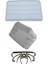 Cg Şeffaf Far - Stop Camı Stop Örümcek Set Pvc 1