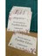 Kişiye Özel E-Ticaret Teşekkür Kartı 5x8 cm 100 Adet 2