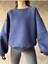 3 Iplik Şardonlu Crop Sweatshırt 1