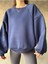 3 Iplik Şardonlu Crop Sweatshırt 2