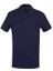 Polo Yaka Saf Pamuk Lacivert T-Shirt 1
