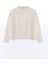 Xsıde Bej Bisiklet Yaka Oversize Kadın Sweatshirt 1