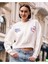 3 Iplik Şardonlu Crop Sweatshırt 1
