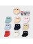Baby Marka Nke Desen Çorap Set Unisex 0-6 Ay 3 Lü Set 1