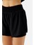 Superstacy Rose Taytlı Siyah Spor Şort SS7502 4