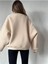 3 Iplik Şardonlu Crop Sweatshırt 4