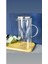 Cam Sürahi Yağdanlık Borosilikat 1500ML kulplu Vakum Kapak Silver 1