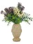 Evza Mermer Traverten Vazo 12.5*12.5*26 cm 2