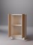 Lora Çok Amaçlı Dolap, 90x51cm %100 MDF Beyaz & Karbon Gri 4