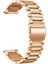 Geçerlidir Ticwatch Generation / MOTO360 Ikinci Nesil 460 / Samsung Gears3 / Huawei Gt 22MM Kelebek Toka 3 Boncuklu Paslanmaz Çelik Metal Saat Kordonu Gül Altın (Yurt Dışından) 4