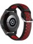 Samsung Galaxy Watch4 Için 44MM Silikon Kayış Siyah Kırmızı (Yurt Dışından) 4