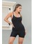Askılı Vücuda Oturan Spor Şort Tulum 3\'lü 3