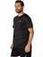 Asics Core All Over Print Ss Top Erkek Siyah 2011D212-001 2