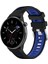 Samsung Galaxy Watch 6 40MM Siyah+Mavi Için 20MM Silikon Kayış (Yurt Dışından) 1