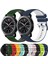 Samsung Gear S3 Frontier Siyah+Gri Için Silikon Saat Bandı (Yurt Dışından) 4