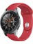 Samsung Galaxy Watch Active 2 22MM Kırmızı Için Tek Renkli Silikon Watch Band (Yurt Dışından) 1