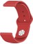 Samsung Galaxy Watch Active 2 22MM Kırmızı Için Tek Renkli Silikon Watch Band (Yurt Dışından) 3